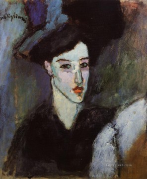 Amedeo Modigliani Painting - La mujer judía 1908 Amedeo Modigliani